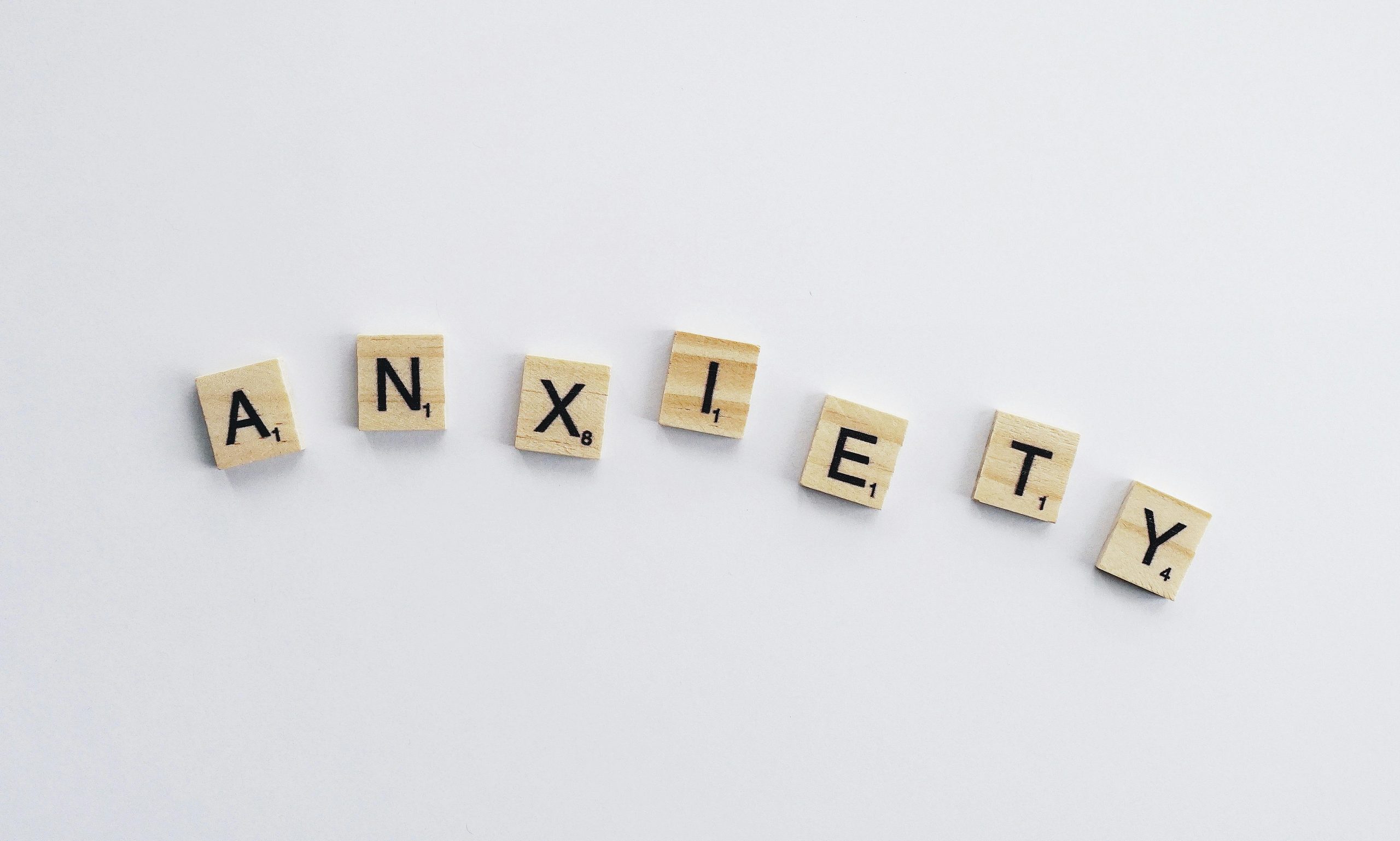 Anxiety in scrabble tiles